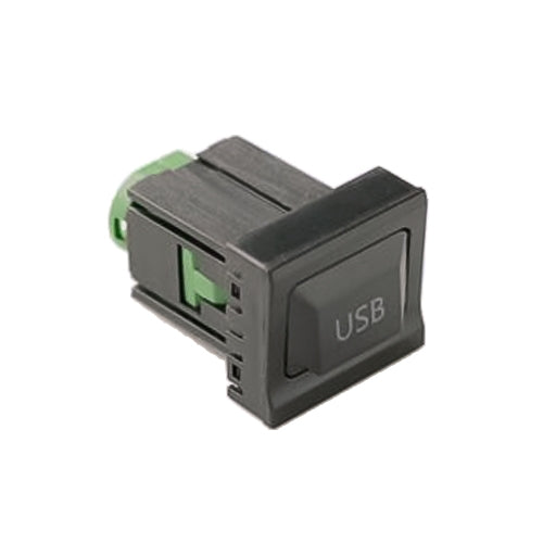 Car Center Console CD Reserved Position Modified USB Port 2.6x2.3cm for Volkswagen / Audi / Skoda - Car Switches by buy2fix | Online Shopping UK | buy2fix