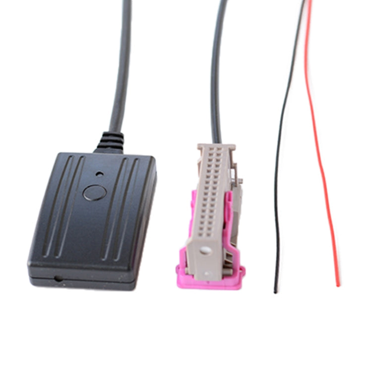 Car RNS-E 32PIN Bluetooth Music AUX Digital Audio Cable + MIC + Music Change for Audi A3 A4 A6 A8 TT R8 - DIY Cables by buy2fix | Online Shopping UK | buy2fix