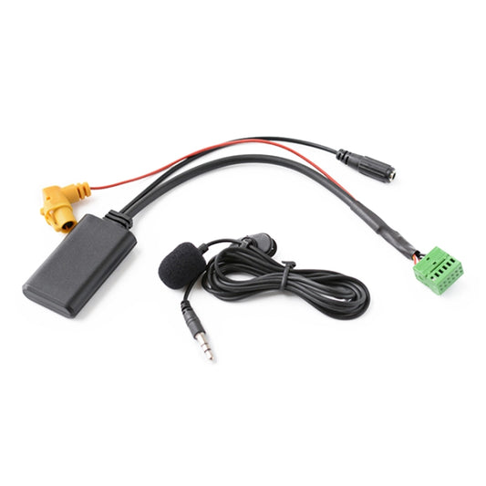 Car MMI3G AMI Bluetooth Music AUX Audio Cable + MIC for Audi Q5 A6L A4L Q7 A5 S5 - DIY Cables by buy2fix | Online Shopping UK | buy2fix