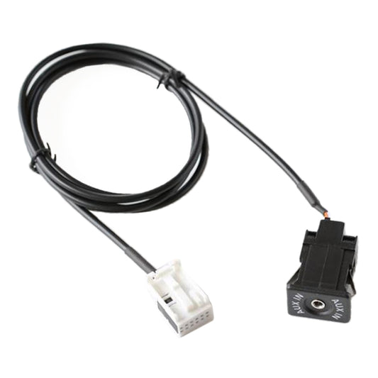 Car Handheld Box AUX Interface Connector + Cable Wire Harness for Volkswagen Bora / Audi - DIY Cables by buy2fix | Online Shopping UK | buy2fix