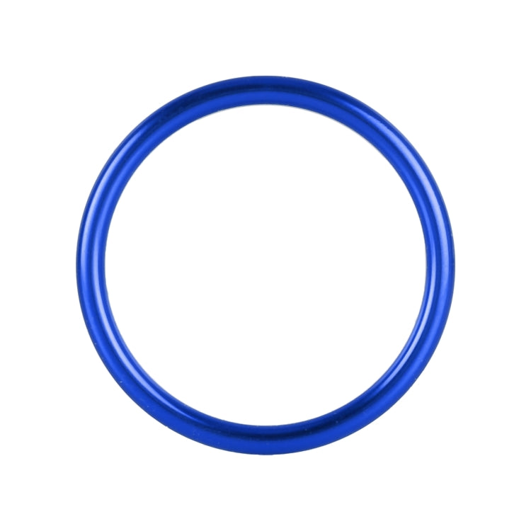 4 PCS / Set Air Conditioning Vent Metal Decorative Ring for Audi A1(Blue) - Decoration Rings by buy2fix | Online Shopping UK | buy2fix