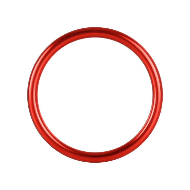 4 PCS / Set Air Conditioning Vent Metal Decorative Ring for Audi A1(Red) - Decoration Rings by buy2fix | Online Shopping UK | buy2fix