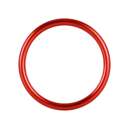 4 PCS / Set Air Conditioning Vent Metal Decorative Ring for Audi A1(Red) - Decoration Rings by buy2fix | Online Shopping UK | buy2fix
