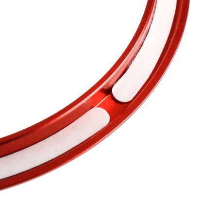 4 PCS / Set Air Conditioning Vent Metal Decorative Ring for Audi A1(Red) - Decoration Rings by buy2fix | Online Shopping UK | buy2fix