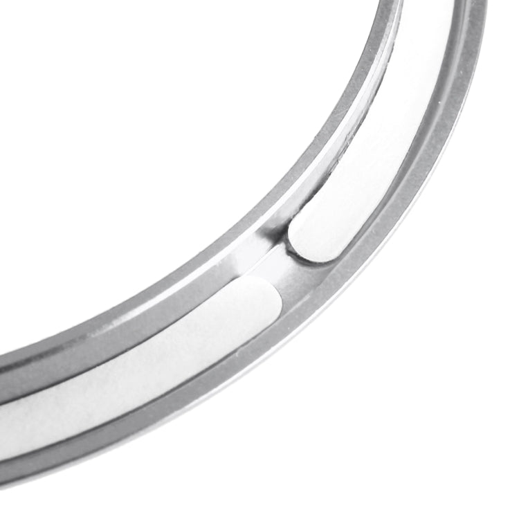 4 PCS / Set Air Conditioning Vent Metal Decorative Ring for Audi A1(Silver) - Decoration Rings by buy2fix | Online Shopping UK | buy2fix