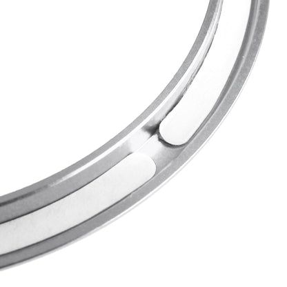 4 PCS / Set Air Conditioning Vent Metal Decorative Ring for Audi A1(Silver) - Decoration Rings by buy2fix | Online Shopping UK | buy2fix