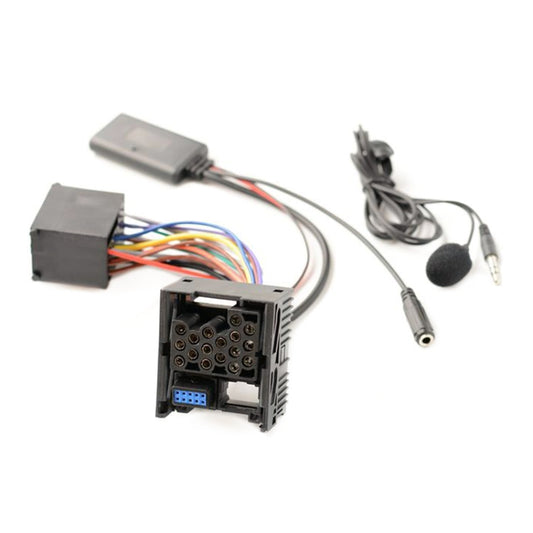 Car AUX Wireless Bluetooth Audio Cable with MIC Call Function for BMW E46 - DIY Cables by buy2fix | Online Shopping UK | buy2fix
