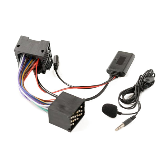 Car AUX Wireless Bluetooth Audio Cable with MIC Call Function for BMW E46 - DIY Cables by buy2fix | Online Shopping UK | buy2fix