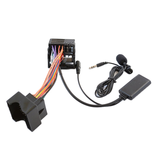 Car AUX Bluetooth Audio Cable + MIC for BMW X3 - DIY Cables by buy2fix | Online Shopping UK | buy2fix