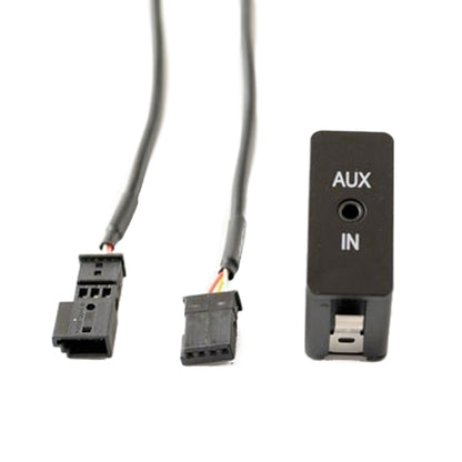 Car Navigation 16:9 Large Screen AUX + Cable for BMW X5 - DIY Cables by buy2fix | Online Shopping UK | buy2fix