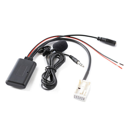 Car AUX Bluetooth Audio Cable + MIC for BMW E60 - DIY Cables by buy2fix | Online Shopping UK | buy2fix