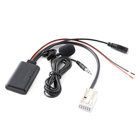Car AUX Bluetooth Audio Cable + MIC for Volkswagen Scirocco / Magotan / Golf RCD510 300+ 310 RCD210 - DIY Cables by buy2fix | Online Shopping UK | buy2fix