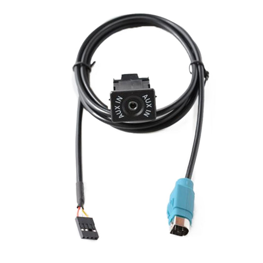 Car AUX Interface + Cable for Alpine kce-237b 101E 102E 105E 117e 123e 305S 520C - DIY Cables by buy2fix | Online Shopping UK | buy2fix