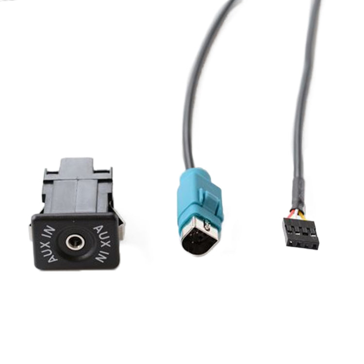 Car AUX Interface + Cable for Alpine kce-237b 101E 102E 105E 117e 123e 305S 520C - DIY Cables by buy2fix | Online Shopping UK | buy2fix