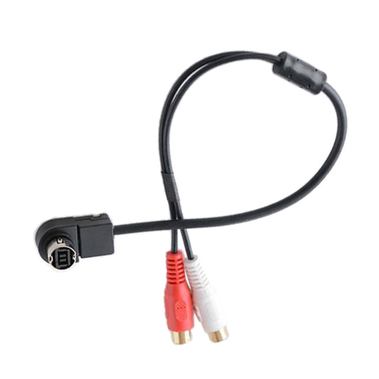 Car AUX Cable CD DVD Navigation Input Cable for Alpine KCA-121B 9887 9855J 105e 117J 305S - DIY Cables by buy2fix | Online Shopping UK | buy2fix