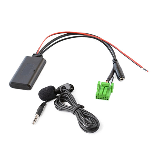 Car 6PIN AUX Bluetooth Audio Input Cable + MIC for Acura RDX TSX MDX CSX - DIY Cables by buy2fix | Online Shopping UK | buy2fix