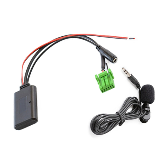 Car 6PIN AUX Bluetooth Audio Input Cable + MIC for Acura RDX TSX MDX CSX - DIY Cables by buy2fix | Online Shopping UK | buy2fix