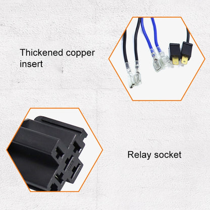 12V Car Horn Wiring Harness Relay Cable - Relays by buy2fix | Online Shopping UK | buy2fix