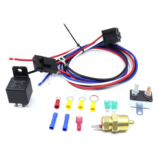 Car Fan Radiator Repair Parts Temperature Sensor Cooling Fan Thermostat - Automobiles Sensors by buy2fix | Online Shopping UK | buy2fix