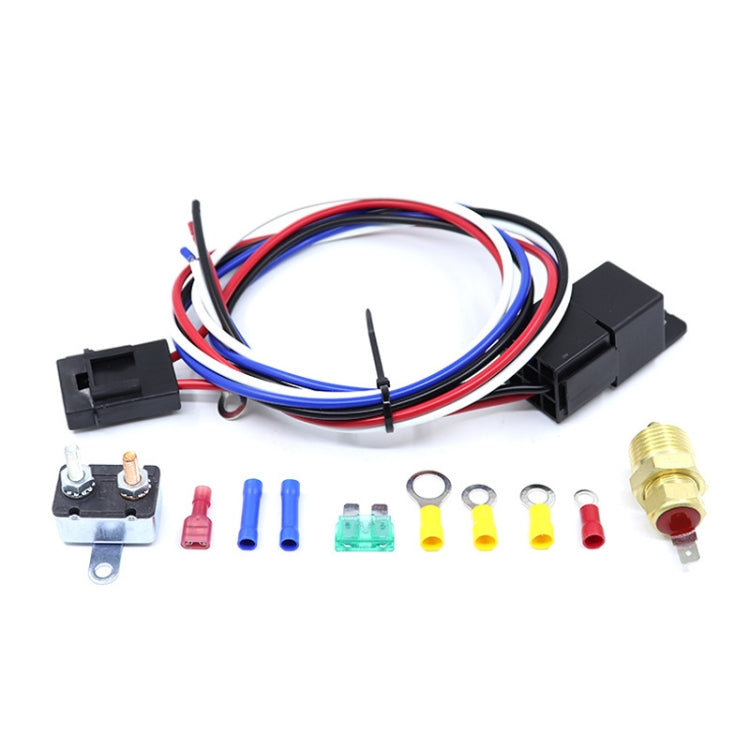 Car Fan Radiator Repair Parts Temperature Sensor Cooling Fan Thermostat - Automobiles Sensors by buy2fix | Online Shopping UK | buy2fix