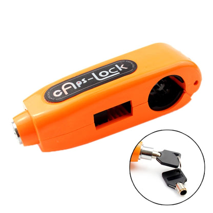 Motorcycles Handle Anti-theft Lock Horn Lock (Orange) by buy2fix