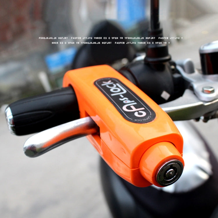 Motorcycles Handle Anti-theft Lock Horn Lock (Green) - Theft Protection by buy2fix | Online Shopping UK | buy2fix