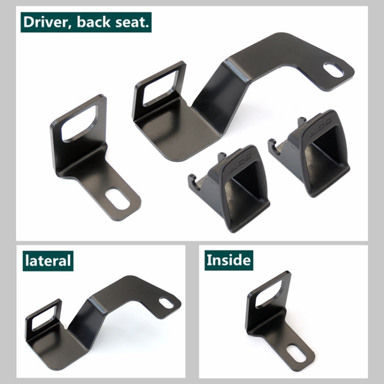 ZL-2029 Car Left Side Rear Seat Isofix Child Seat Interface for Honda 8th Generation Accord 2008-2012 by buy2fix