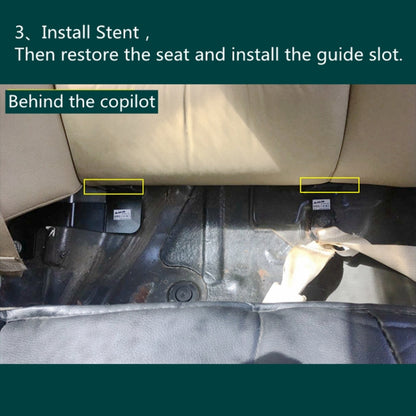 ZL-2029 Car Left Side Rear Seat Isofix Child Seat Interface for Honda 8th Generation Accord 2008-2012 by buy2fix