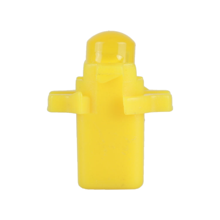 10 PCS B8.3 0.2W DC12V Wedge Instrument Panel COB LED Light Dashboard Gauge Cluster Indicator Lamp Bulb (Yellow Light) - Instrument Lights by buy2fix | Online Shopping UK | buy2fix