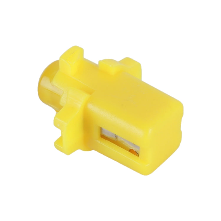 10 PCS B8.3 0.2W DC12V Wedge Instrument Panel COB LED Light Dashboard Gauge Cluster Indicator Lamp Bulb (Yellow Light) - Instrument Lights by buy2fix | Online Shopping UK | buy2fix