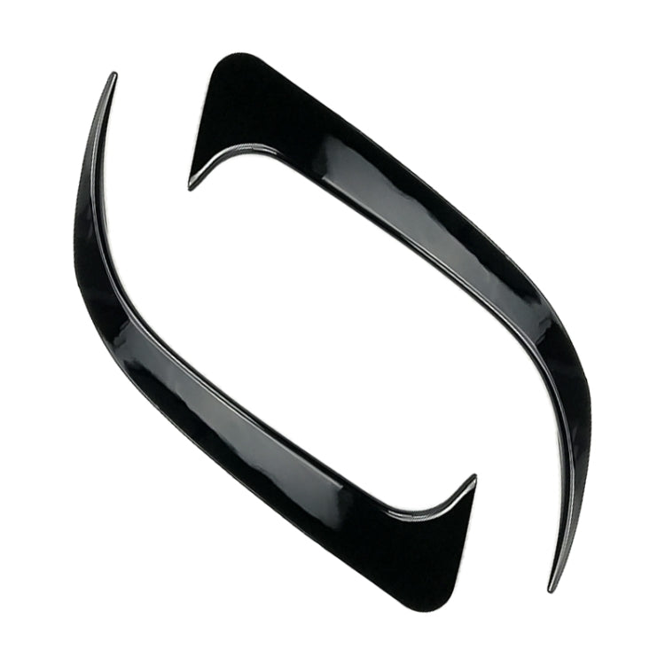 Car Rear Bumper Wind Knife Blade Decoration Sticker for Mercedes-Benz CLA200/220/250/260 (Black) by buy2fix