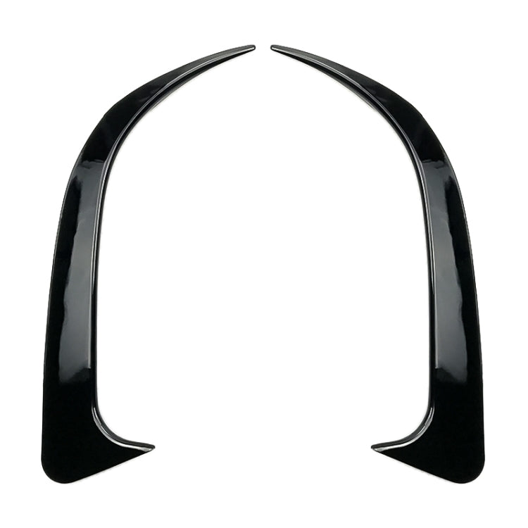 Car Rear Bumper Wind Knife Blade Decoration Sticker for Mercedes-Benz CLA200/220/250/260 (Black) by buy2fix