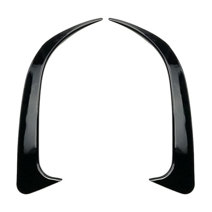 Car Rear Bumper Wind Knife Blade Decoration Sticker for Mercedes-Benz CLA200/220/250/260 (Black) by buy2fix