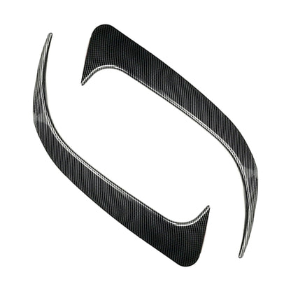 Car Rear Bumper Wind Knife Blade Decoration Sticker for Mercedes-Benz CLA200/220/250/260 (Carbon Fiber Black) by buy2fix