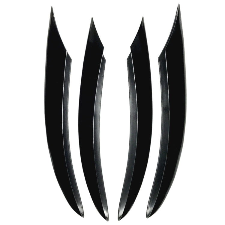 Car Air Inlet Grille Decoration Sticker Strip for Mercedes-Benz C Class C180L/C260L/C300L (Black) by buy2fix