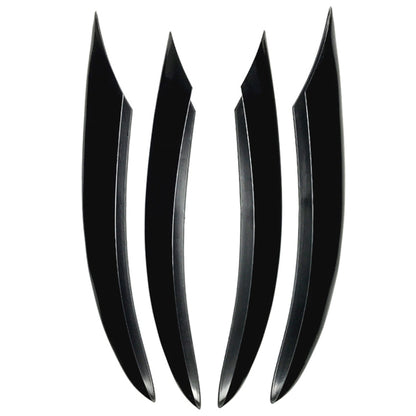 Car Air Inlet Grille Decoration Sticker Strip for Mercedes-Benz C Class C180L/C260L/C300L (Black) by buy2fix