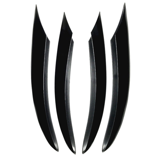 Car Air Inlet Grille Decoration Sticker Strip for Mercedes-Benz C Class C180L/C260L/C300L (Black) by buy2fix