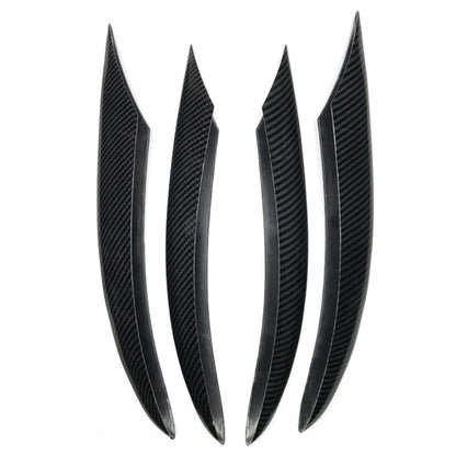 Car Air Inlet Grille Decoration Sticker Strip for Mercedes-Benz C Class C180L/C260L/C300L (Carbon Fiber Black) by buy2fix