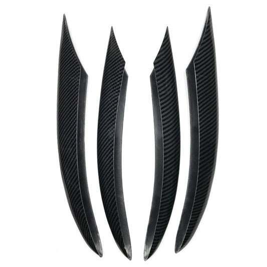 Car Air Inlet Grille Decoration Sticker Strip for Mercedes-Benz C Class C180L/C260L/C300L (Carbon Fiber Black) by buy2fix