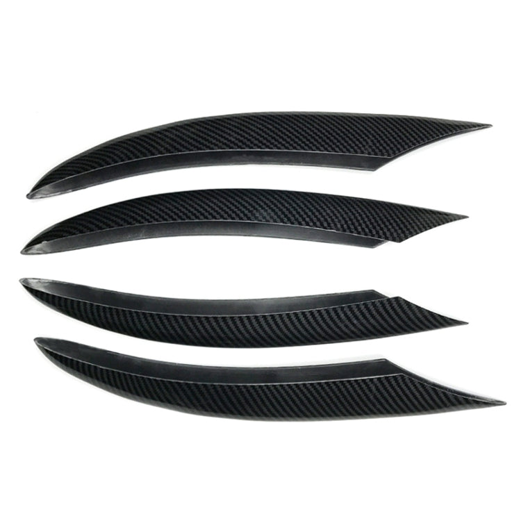 Car Air Inlet Grille Decoration Sticker Strip for Mercedes-Benz C Class C180L/C260L/C300L (Carbon Fiber Black) by buy2fix