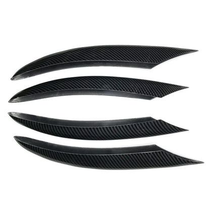 Car Air Inlet Grille Decoration Sticker Strip for Mercedes-Benz C Class C180L/C260L/C300L (Carbon Fiber Black) by buy2fix