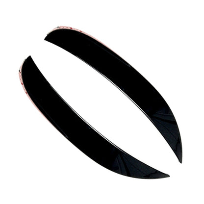 Car Front Wind Knife Decoration Sticker Strip for Mercedes-Benz C Class C180L/C260L/C300L (Black) by buy2fix