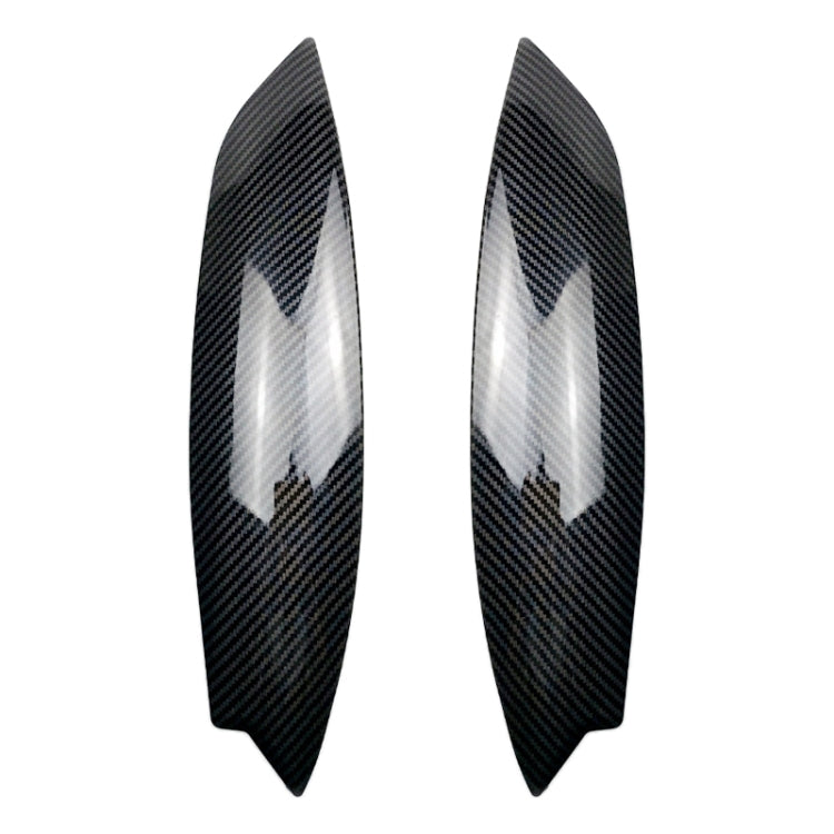 Car Headlight Eyebrow Decoration Sticker for Volkswagen Golf 5 (Carbon Fiber Black) by buy2fix