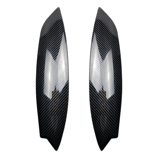 Car Headlight Eyebrow Decoration Sticker for Volkswagen Golf 5 (Carbon Fiber Black) by buy2fix