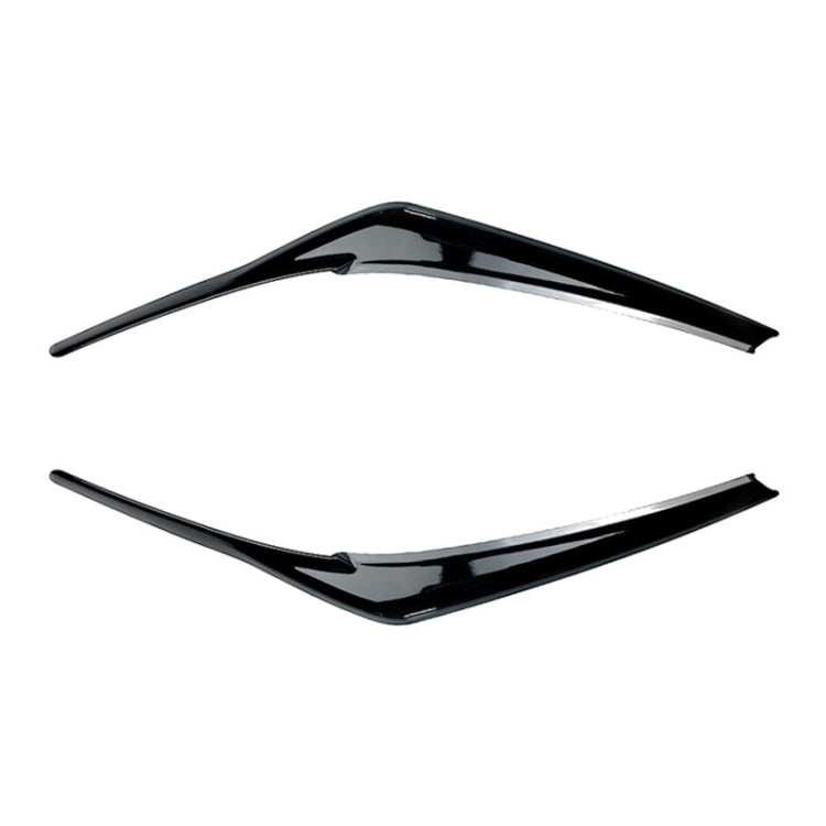 Car Headlight Eyebrow Decoration Sticker for Toyota Camry 2018+ (Black) by buy2fix