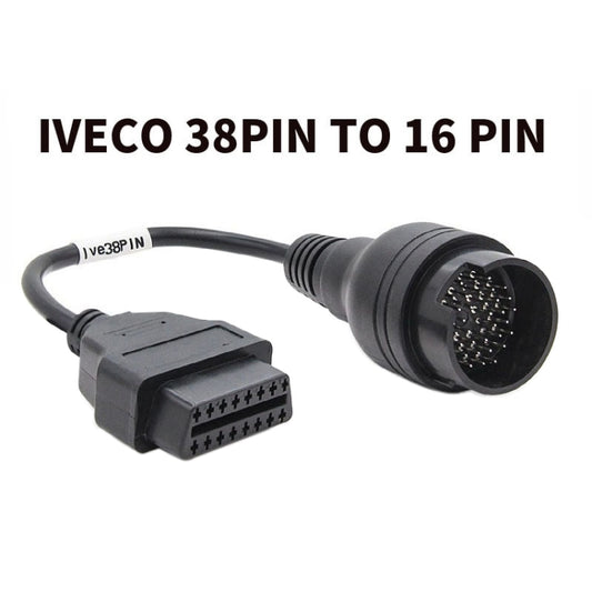 38 Pin to OBD2 Truck Cable for IVECO - Cables & Connectors by buy2fix | Online Shopping UK | buy2fix