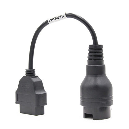 38 Pin to OBD2 Truck Cable for IVECO - Cables & Connectors by buy2fix | Online Shopping UK | buy2fix
