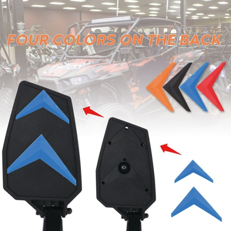 UTV-19 Wide Angle All-terrain Farmer Car Rearview Mirror 1.75 inch General Reflective Mirror - Side Mirrors by buy2fix | Online Shopping UK | buy2fix