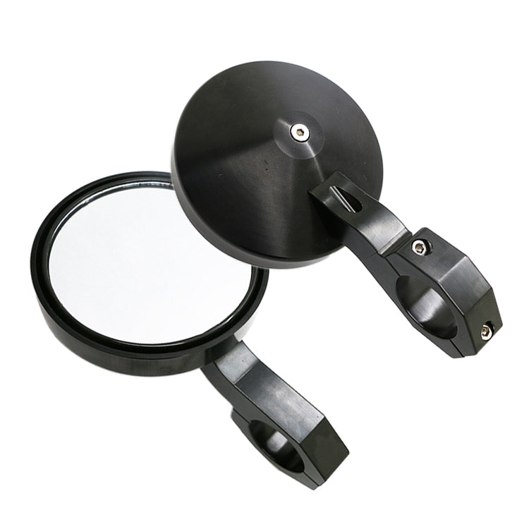 SFUTV-3 ATV All Terrain Vehicle Round CNC Rearview Mirror 1.75/2 inch Universal For UTV by buy2fix