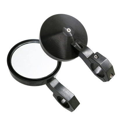 SFUTV-3 ATV All Terrain Vehicle Round CNC Rearview Mirror 1.75/2 inch Universal For UTV by buy2fix